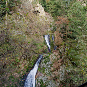 Wasserfall Fallstufe